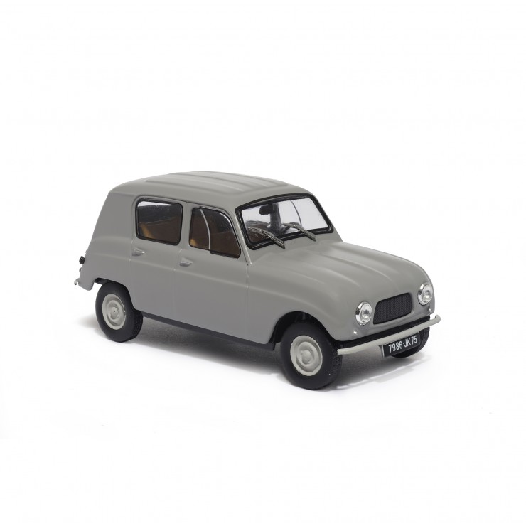 Renault 4L miniature en métal